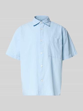 Selected Relaxed Fit Freizeithemd aus reiner Baumwolle Modell STUART in Hellblau, Gr&ouml;&szlig;e XXL