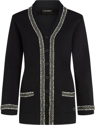 Karl Lagerfeld Mujer, Jerseys, Negro, Talla: L