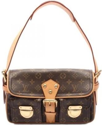 Louis Vuitton Pre-owned Shoulder Bags, female, Brown, Size: ONE SIZE Pre-owned Canvas louis-vuitton-bags