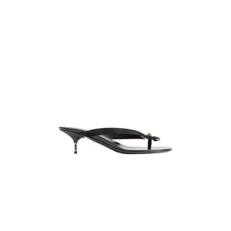 Versace Gavriel Suede Thong Sandals