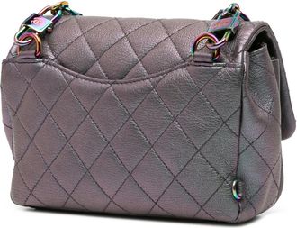 Chanel Hobo Bags - 2015-2016 Small Iridescent Goatskin Double Carry W - Gr. unisize - in Orange - für Damen