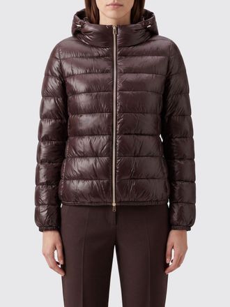 Herno Slim Fit Waterproof Nylon Down Jacket with Hood and Metal Zip