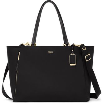 Tumi Valetta Large Tote in Black/Gold at Nordstrom