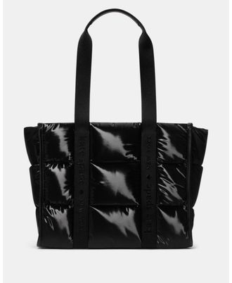 Kate Spade New York Womens Kip Puffy Large Tote - Black - One Size