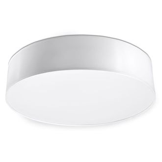 Sollux Lighting L&aacute;mpara de techo blanco cloruro de polivinilo alt. 11 cm
