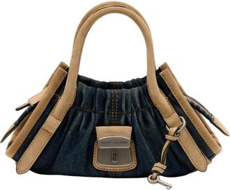Marc Jacobs Handbags, female, Blue, Size: ONE SIZE The Small Satchel Purse
