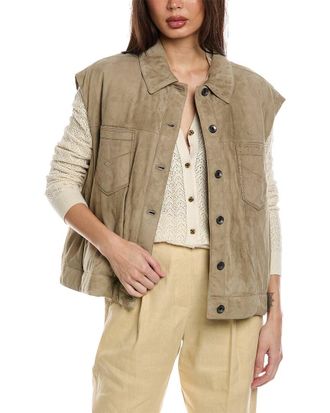 Brunello Cucinelli Leather Vest