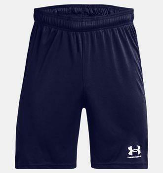 Under Armour Shorts UNDER ARMOUR UA M CHALLENGER CORE SHORT, Herren, Gr. 3XL, N-Gr, weiss (midnight navy,, wei&szlig;), Obermaterial: 100% Polyester, Hosen Shorts, sport