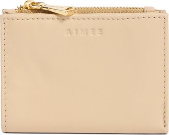 Aim&eacute;e Sutton Bifold Wallet in Driftwood at Nordstrom Rack