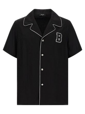 Balmain Mens Varsity Shirt
