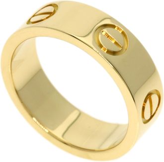 Cartier Love Yellow Band Ring (Pre-Owned)