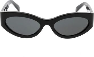 Celine Stijlvolle Zonnebril met Uniek Ontwerp - Dames - Zonnebrillen - Zwart - ONE Size - Accessoires