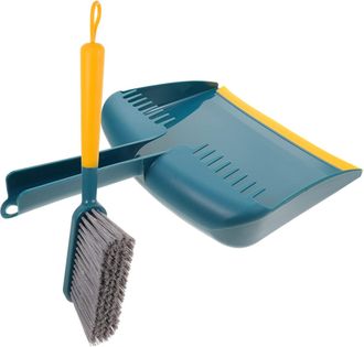 OEM 1-delige Stofveger En Schop Set, Keuken Schoonmaakveger, Robuust Materiaal, Cantoor Schoonmaakgereedschap, Praktisch Huisaccessoire