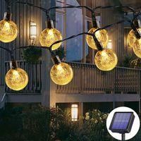 OEM Guirnalda De Luces Solares Led De 50 Luces Para Exteriores, 7 M, 8 Modos, Resistente Al Agua, Para Uso Interior Y Exterior, Iluminaci&oacute;n Para Jardines,