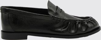 Rag & Bone Mocassini in pelle nera con traversina classica e suola in cuoio