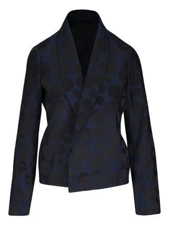 Peter Cohen Duquesa polka-dot jacket - Blue
