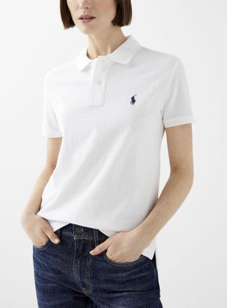 Polo Ralph Lauren Polo Shirt Ralph Lauren - Womens Signature crest Polo Shirt shirt