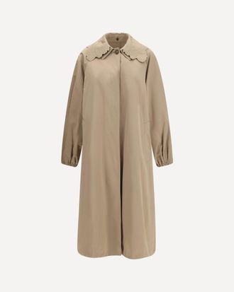 Fabiana Filippi Long ottoman Trench Female 42