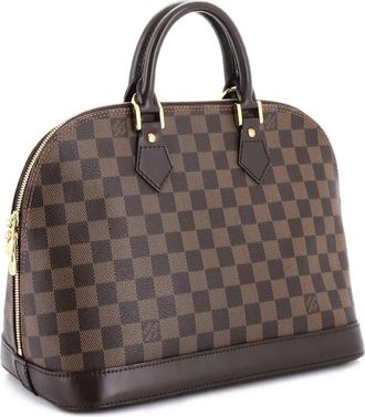 Louis Vuitton Vintage Alma Handbag Damier PM satchel - Bruin