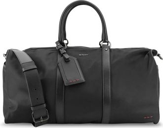 Kiton Weekend Bag - Heren - Weekendtassen - Zwart - ONE Size - Nylon - Tassen