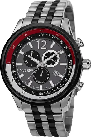 Akribos XXIV Akribos Xxiv Mens Stainless Steel Watch