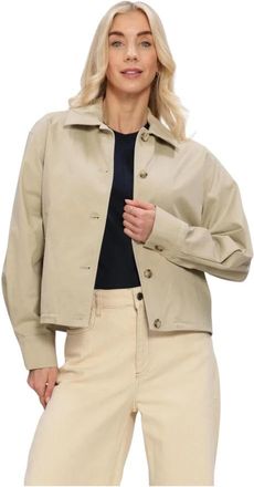 Modstr&ouml;m Umarmd Jacket - Dames - Zomerjassen - Beige - L - Jassen