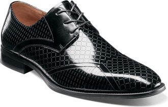 Stacy Adams Hobson Cap Toe Derby in Black at Nordstrom, Size 11.5