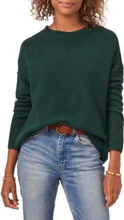 Vince Camuto Exposed Seam Crewneck Sweater in Windsor Moss at Nordstrom Rack, Size Xx-Large