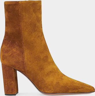 PARIS TEXAS Anja 85MM Suede Ankle Boots