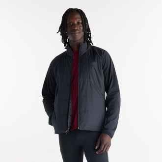 New Balance Hombre Winter Run Jacket en Negro, Polywoven, Talla 2XL