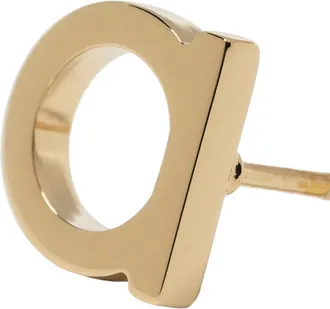 Ferragamo Gancini Piccoli Earrings - Gold