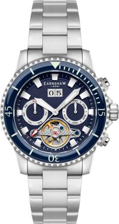 Earnshaw Duncan Automatic Blue Dial Mens Watch ES-8312-44