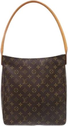 Louis Vuitton Pre-owned Shoulder Bags, female, Brown, Size: ONE SIZE Pre-owned The Looping GM
