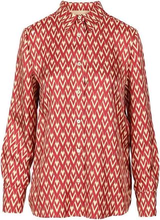Valentino Garavani Toute La V Twill Shirt