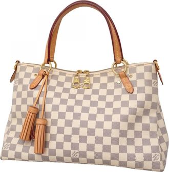 Louis Vuitton White Tote Bag (Pre-Owned)