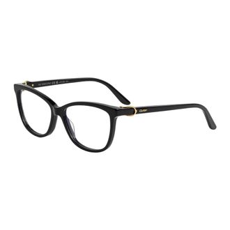 Cartier Glasses, female, Black, Size: 53 MM Ct0129O Eyeglasses