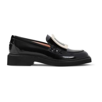 Roger Vivier Loafers, female, Black, Size: 8 1/2 US Black Loafer Shoes for Women