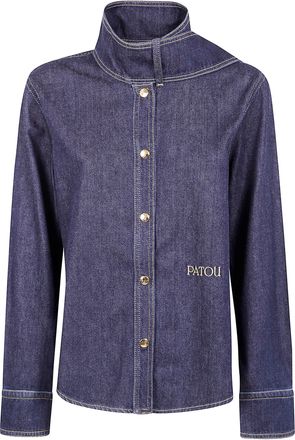 Patou Ascot Collar Blouse