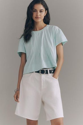 Pilcro Pleated Swing Tee
