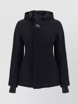 Balenciaga nylon ski hourglass parka