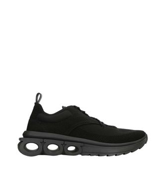 Ferragamo Black Low-top Sneakers