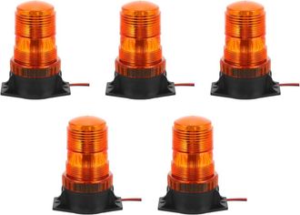 OEM Luces Estrobosc&oacute;picas Naranjas De Alta Visibilidad (5 Unidades) Para Maquinaria Pesada