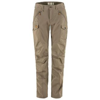 Fj&auml;llr&auml;ven Nikka Trousers Curved Trekkinghose f&uuml;r Damen | beige