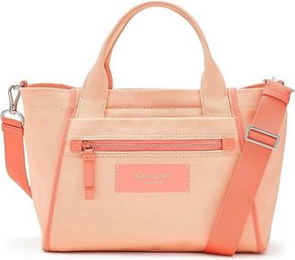 Kate Spade New York Dash Canvas Tote Bag Handbags Light Cantaloupe, Cotton