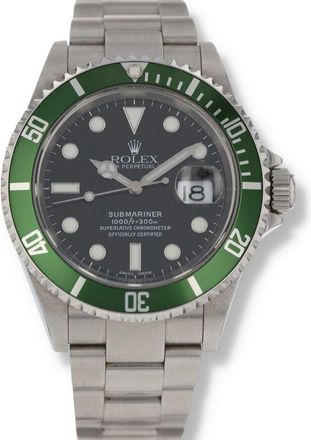 Rolex Pre-owned Rolex Submariner Automatic Chronometer Black Dial Mens Watch 16610T BKSO