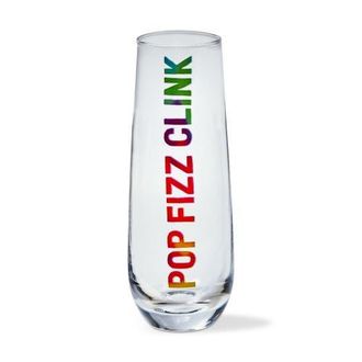 Tag Pop Fizz Clink Clear Champagne Flutes - Dishwasher Safe at Nordstrom