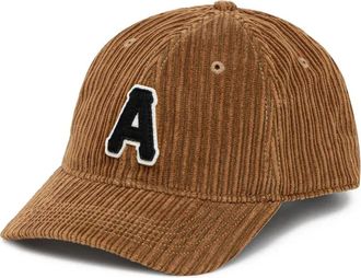 Aape By A Bathing Ape Cappello da baseball a coste con logo A - Marrone