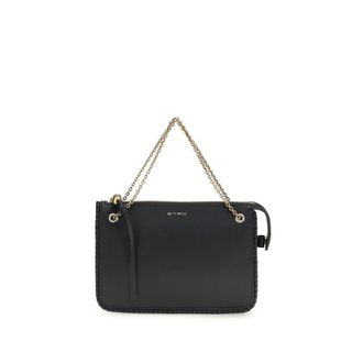 Etro Black Calf Leather Bos Taurus Clutch Womens Bag