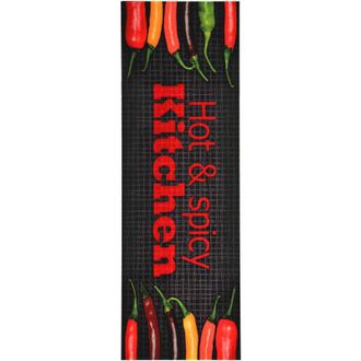 vidaXL Alfombra De Cocina Lavable Hot&spicy 60x180 Cm Vidaxl