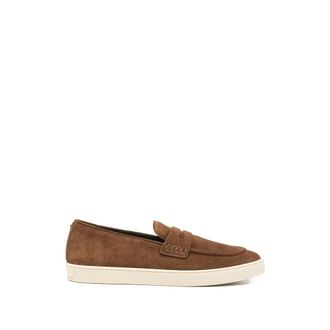 Canali Loafers, male, Brown, Size: 12 US Penny Loafer